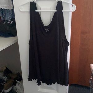 black tank top